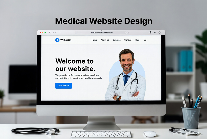 طراحی سایت پزشکی